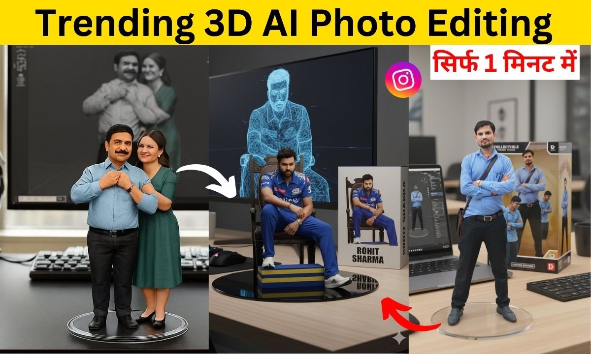 Trending 3D AI Photo Editing