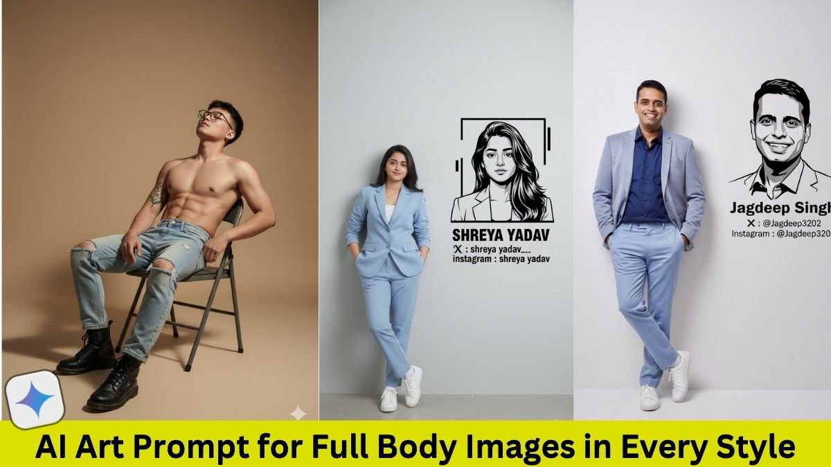 AI Art Prompt for Full Body Images in Every Style