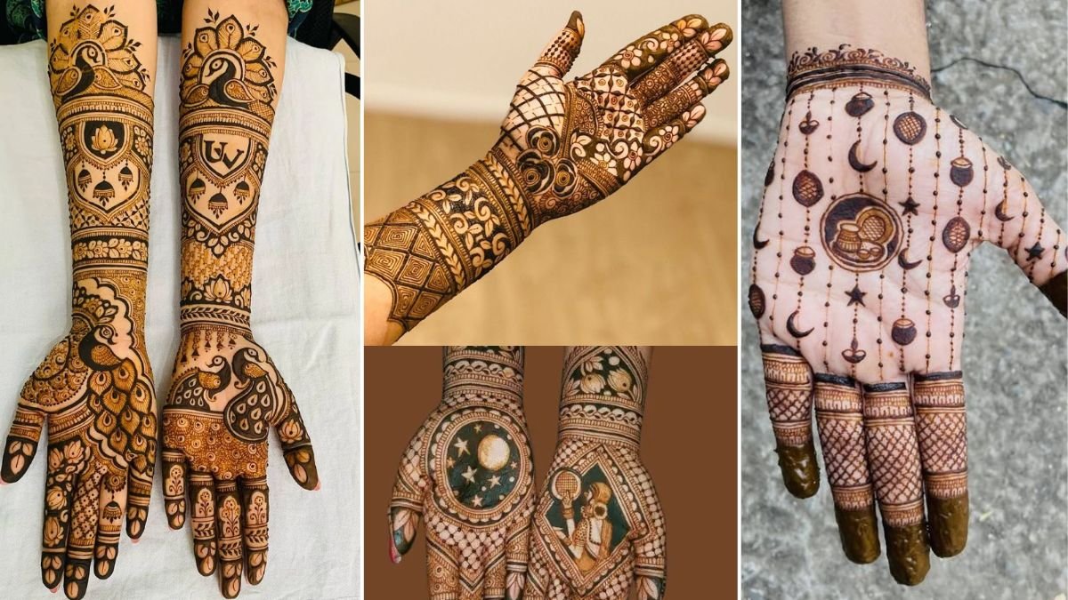 Beautiful Karwa Chauth Mehndi Designs
