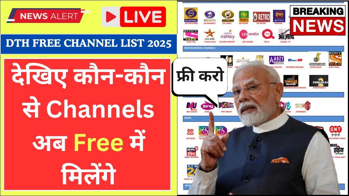 DTH Free Channel List 2025