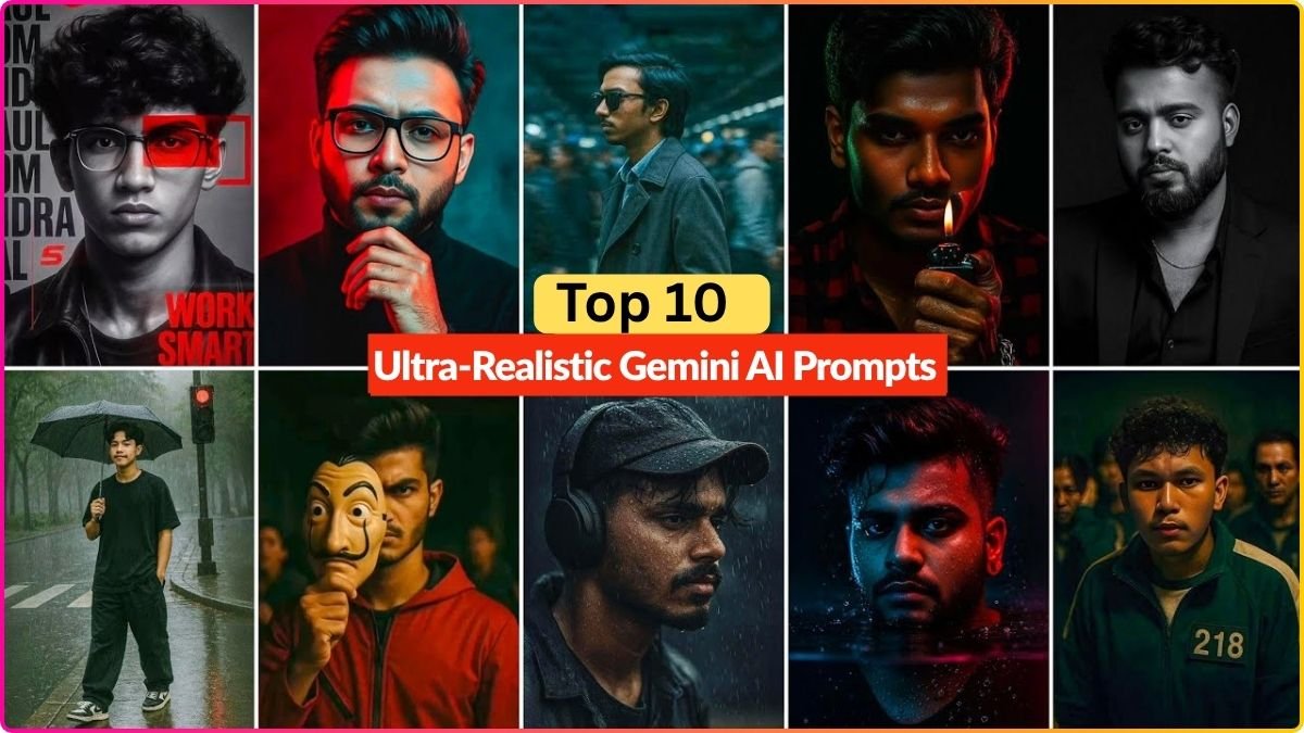 Top 10 Ultra-Realistic Gemini AI Prompts