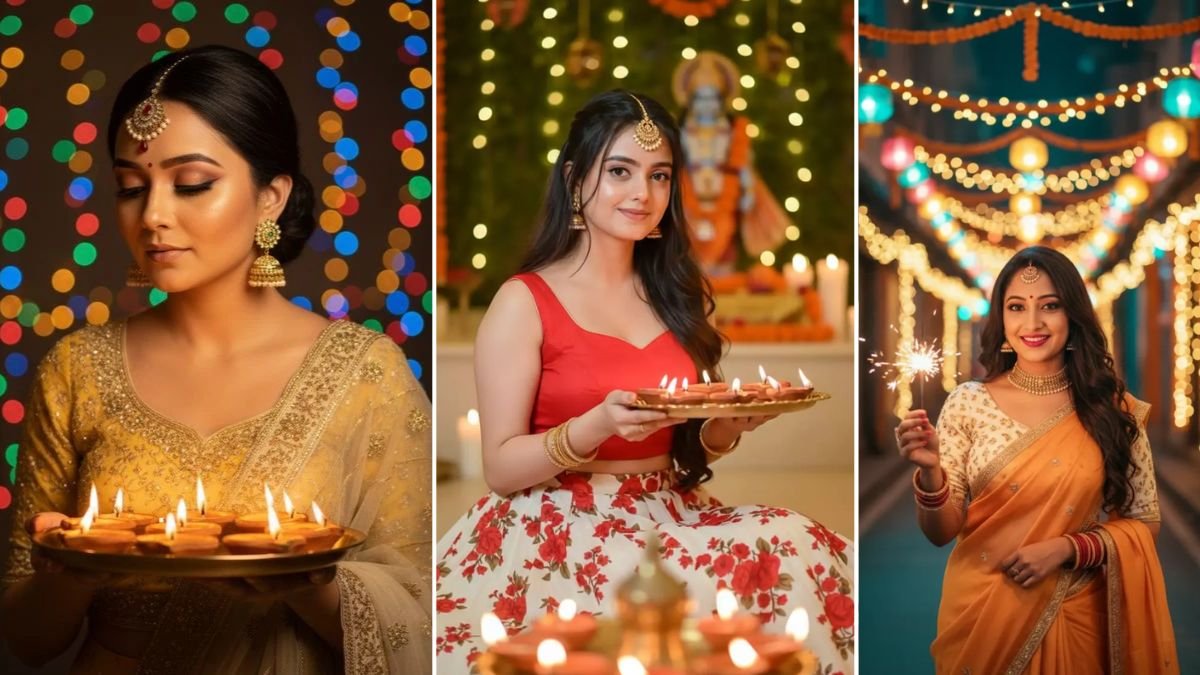 Trending AI Diwali Photo Prompts For Girls